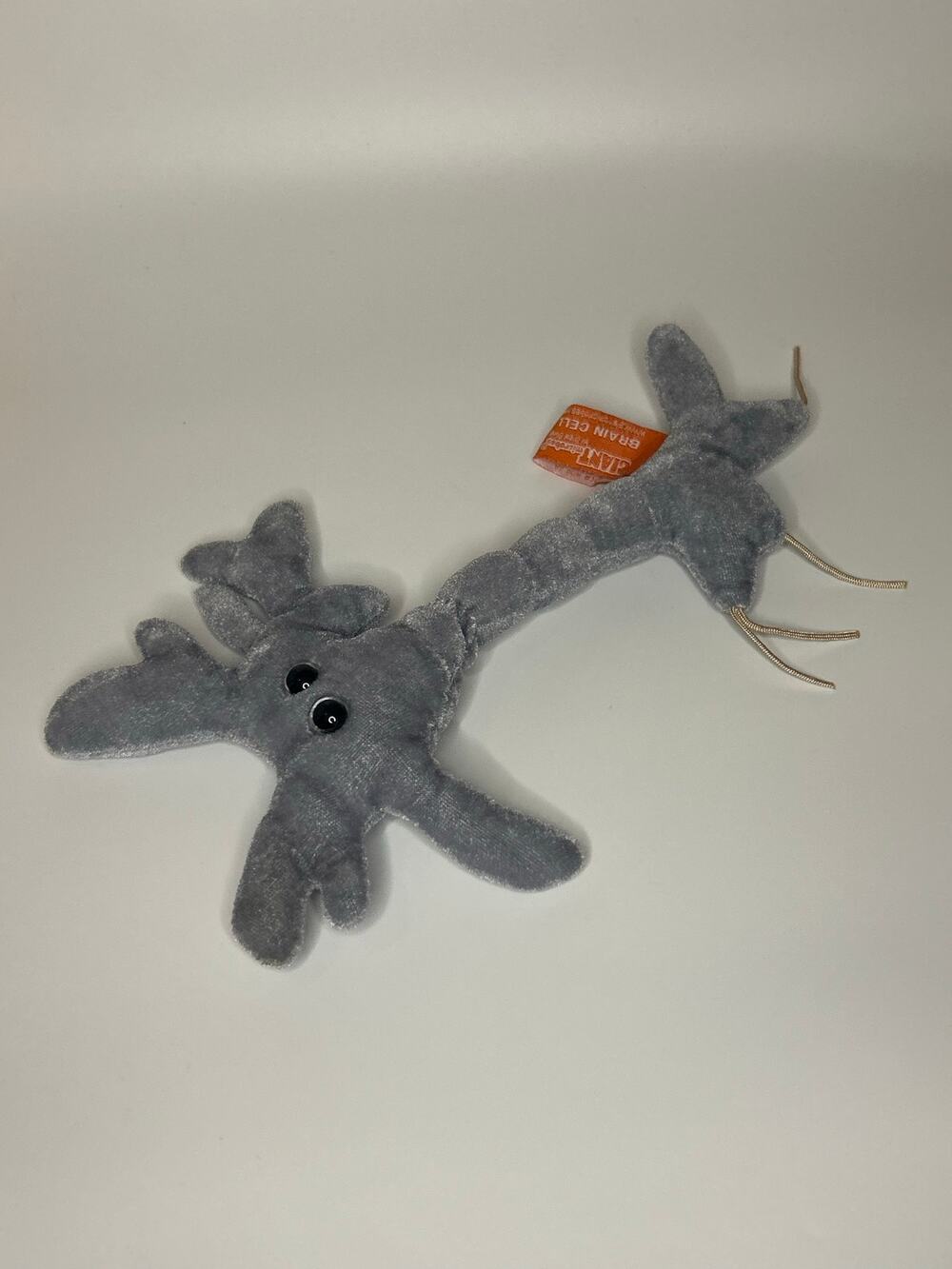 GIANTmicrobes Brain Cell Neuron Plush Toy Drew Oliver Science Biology Stuffed